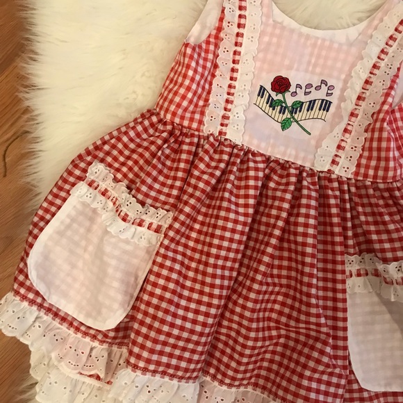 Homemade Dress Up Apron Dress - Picture 4 of 5